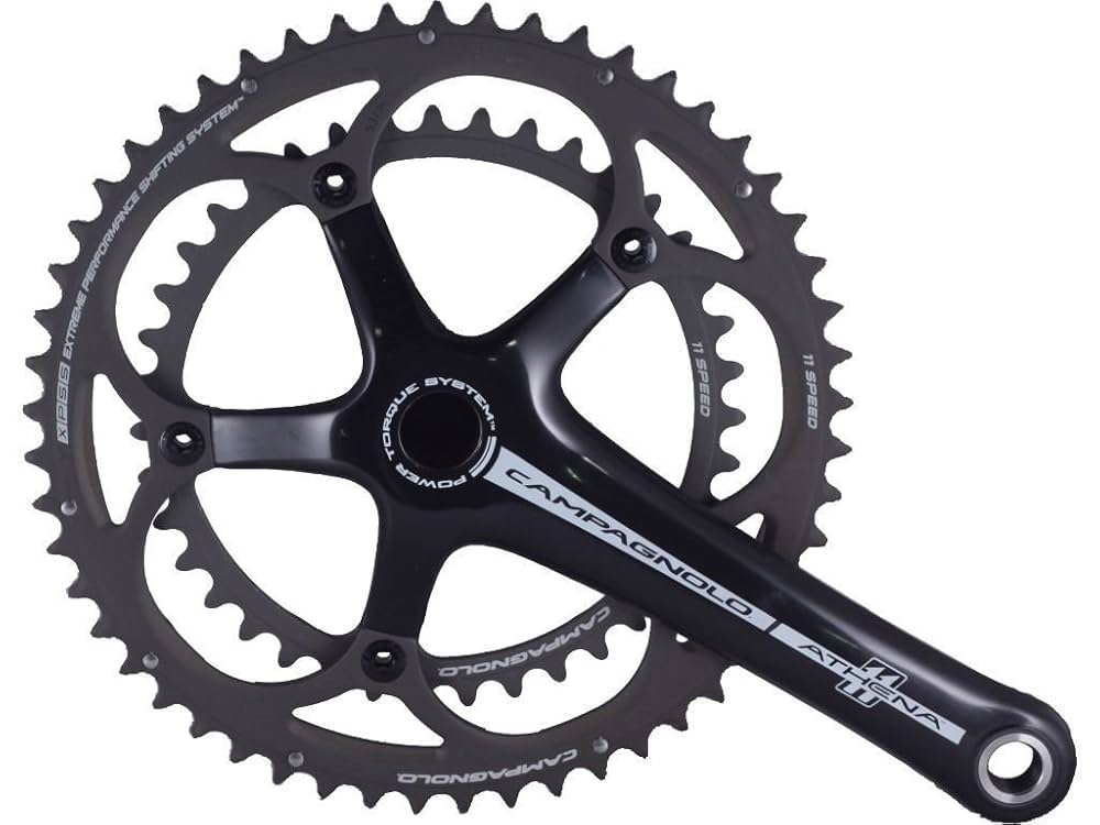 Campagnolo ATHENA 11sエルゴパワー ブラック 赤ブラケット